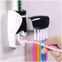 Toothpaste Dispenser and Brush Hodler